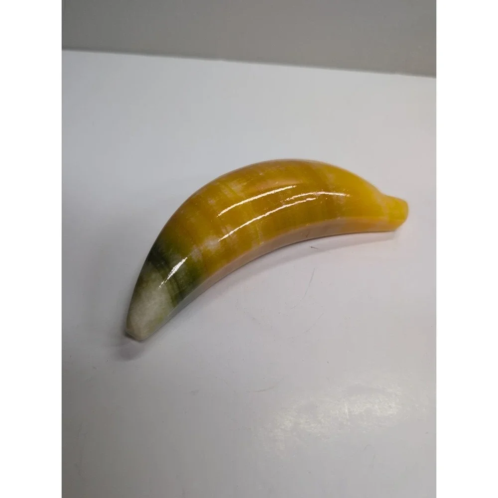 VINTAGE ALABASTER MARBLE‎ BANANA